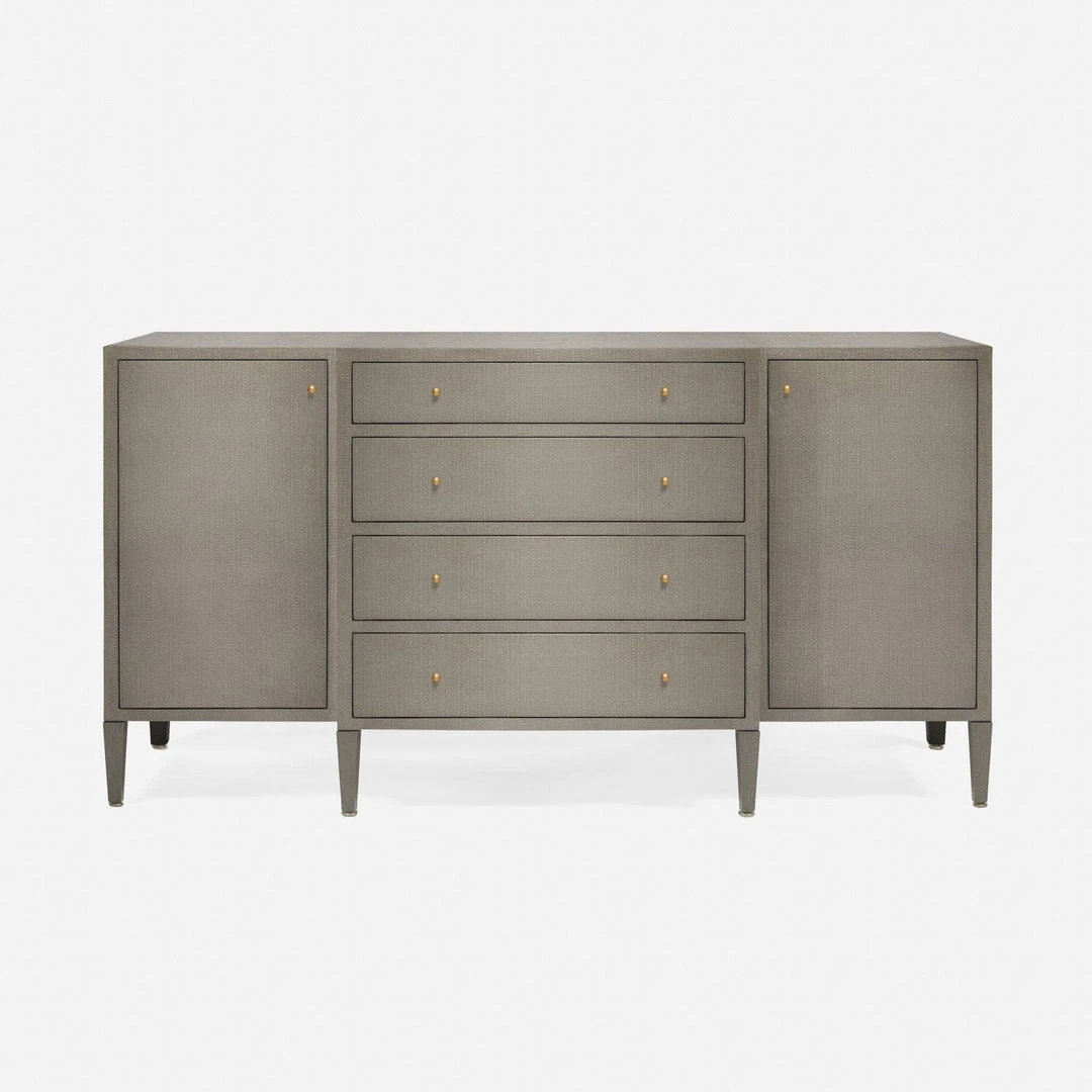 Made Goods Conrad Deep Drawer Buffet Seal Faux Raffia New Arrivals 3 Made Goods Conrad Deep Drawer Buffet Seal Faux Raffia New Arrivals