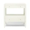 Made Goods New Arrivals Conrad Double Nightstand Pristine Faux Raffia