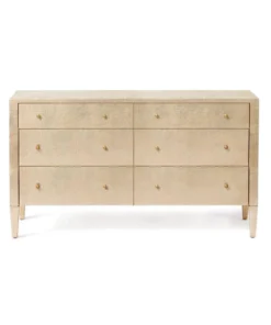 Made Goods Conrad 60" Dresser Champagne Faux Raffia New Arrivals