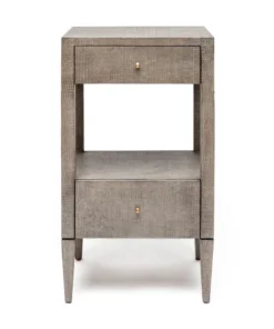 Made Goods Conrad Single Nightstand Seal Faux Raffia New Arrivals