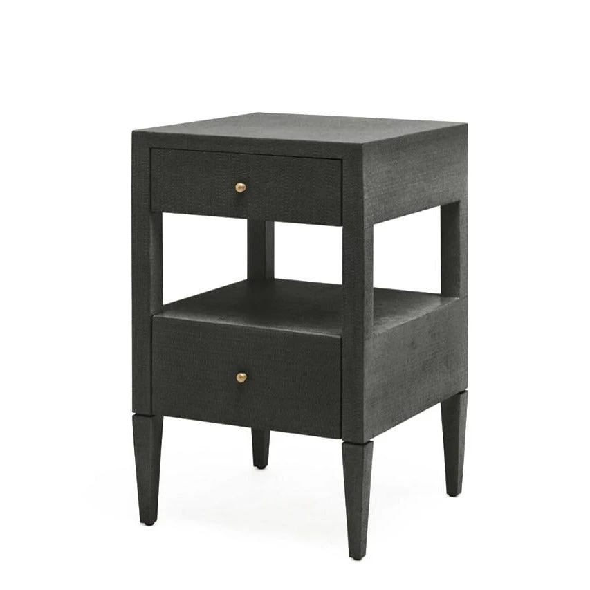 Made Goods New Arrivals Conrad Low Single Nightstand Black Faux Raffia 3 Made Goods New Arrivals Conrad Low Single Nightstand Black Faux Raffia