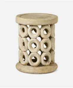 Made Goods New Arrivals Dagen Stool Distressed Gray