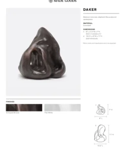 Made Goods Daker Object Bronze Set Of Two