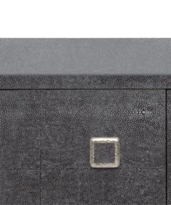 Made Goods Dallon 3 Door Buffet In Cool Gray Faux Shagreen And Silver 8 Made Goods Dallon 3 Door Buffet In Cool Gray Faux Shagreen And Silver