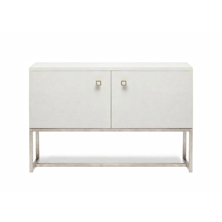 Made Goods Dallon 2 Door Buffet In Snow Faux Shagreen With Silver 3 Made Goods Dallon 2 Door Buffet In Snow Faux Shagreen With Silver