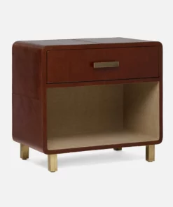 Made Goods Dante Double Nightstand Tobacco Leather 11 Made Goods Dante Double Nightstand Tobacco Leather