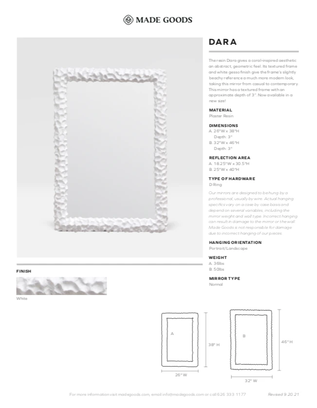 Made Goods New Arrivals Dara Mirror Small 8 Made Goods New Arrivals Dara Mirror Small