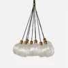 Made Goods New Arrivals Dax 9 Light Pendant Brass And Clear 2 Made Goods New Arrivals Dax 9 Light Pendant Brass And Clear