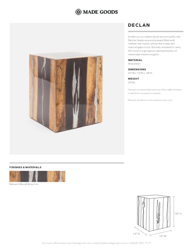 Made Goods New Arrivals Declan Stool 5 Made Goods New Arrivals Declan Stool