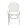Made Goods New Arrivals Donovan Arm Chair White
