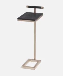 Made Goods Ellery Accent Table Black And Silver New Arrivals