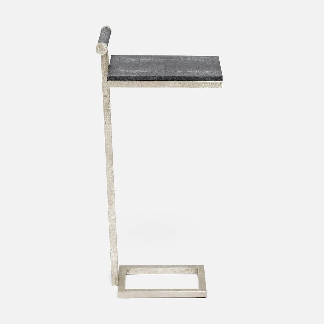 Made Goods New Arrivals Ellery Accent Table Cool Gray And Silver 4 Made Goods New Arrivals Ellery Accent Table Cool Gray And Silver
