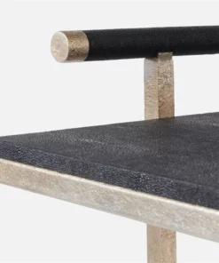 Made Goods Ellery Laptop Table Black And Silver