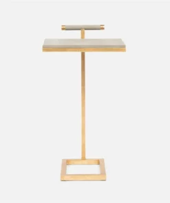 Made Goods Ellery Laptop Table Sand And Brass