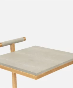 Made Goods Ellery Laptop Table Sand And Brass