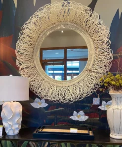 Made Goods New Arrivals Fabian Mirror Cane