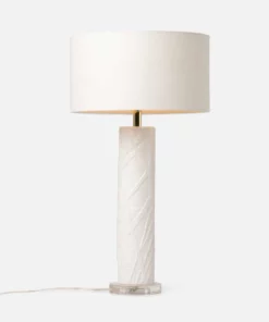 Made Goods Gideon Lamp Glossy White New Arrivals