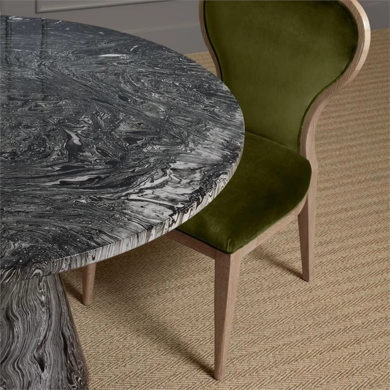 Made Goods Giovanni Dining Table Black Swirled Resin New Arrivals 5 Made Goods Giovanni Dining Table Black Swirled Resin New Arrivals