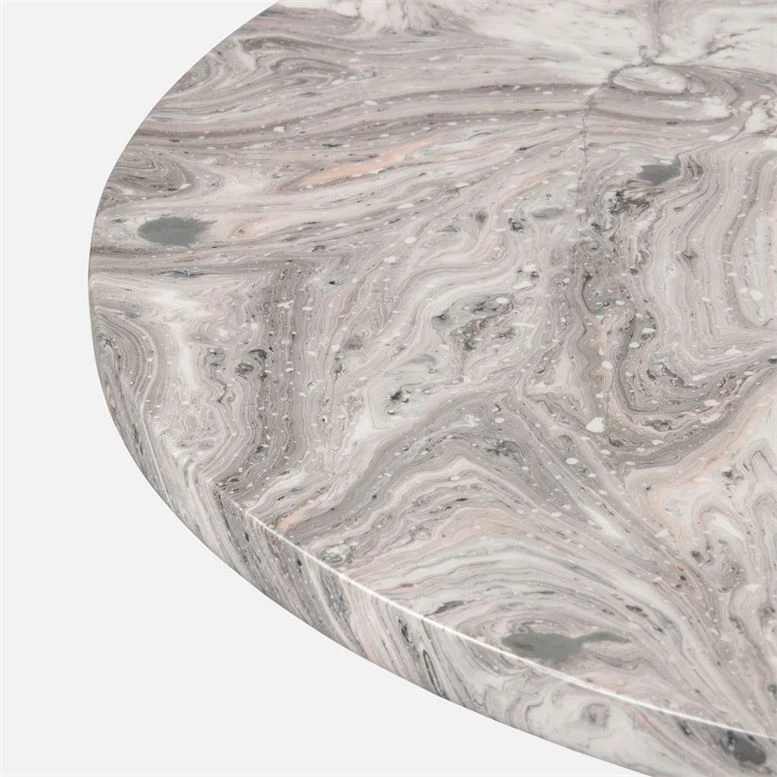 Made Goods Giovanni Dining Table Gray Swirled Resin New Arrivals 4 Made Goods Giovanni Dining Table Gray Swirled Resin New Arrivals