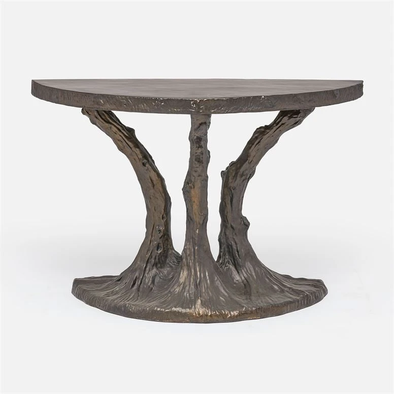 Made Goods Greta Console Antique Bronze Resin New Arrivals 5 Made Goods Greta Console Antique Bronze Resin New Arrivals