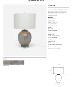 Made Goods Gusta Table Lamp New Arrivals 11 Made Goods Gusta Table Lamp New Arrivals