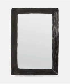 Made Goods New Arrivals Hetty Rectangular Mirror Rustic Bronze