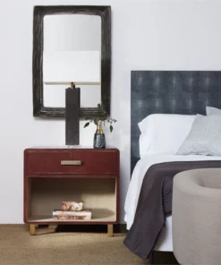 Made Goods New Arrivals Hetty Rectangular Mirror Rustic Bronze