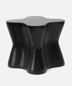 Made Goods Howe Side Table Black Concrete New Arrivals