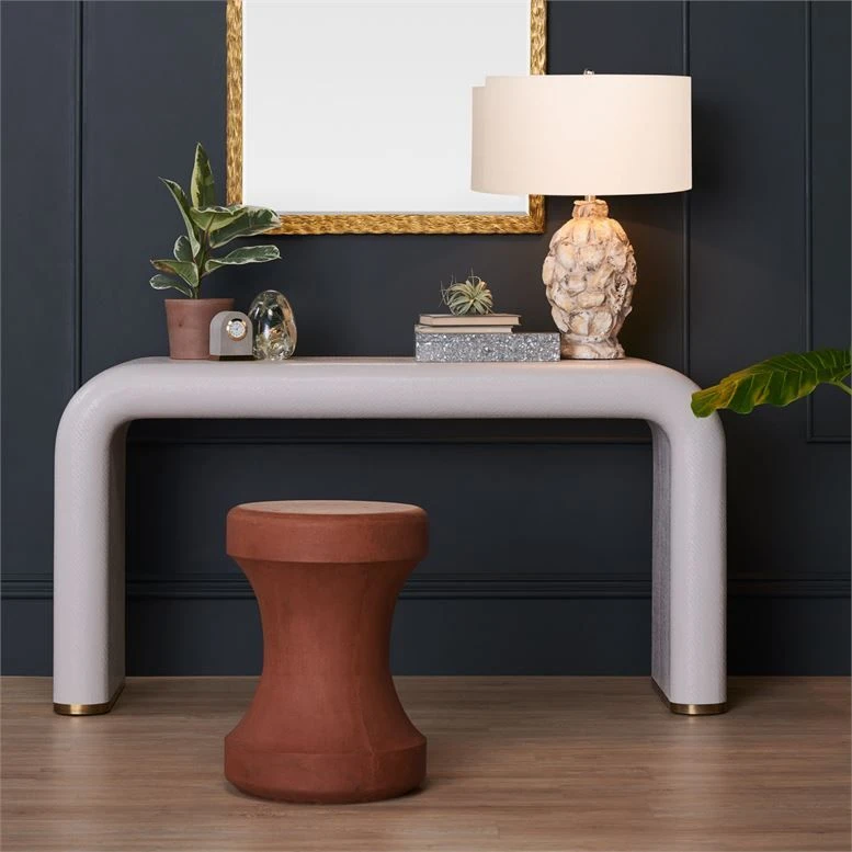 Made Goods Hudson Console French Gray Faux Woven Rattan New Arrivals 5 Made Goods Hudson Console French Gray Faux Woven Rattan New Arrivals