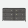Made Goods New Arrivals Isla Dresser Smoke Rattan 60"