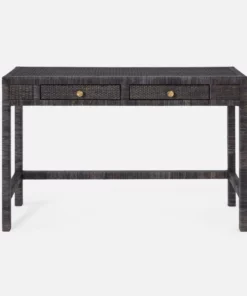 Made Goods Isla Console 48" Smoked Peeled Rattan New Arrivals