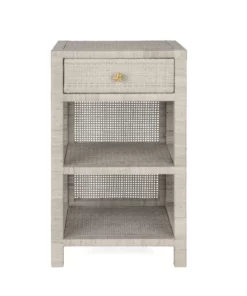 Made Goods Isla Single Nightstand French Gray New Arrivals
