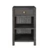 Made Goods Isla Single Nightstand Smoke