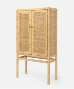Made Goods New Arrivals Isla Standing Cabinet Natural