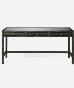 Made Goods Isla 3 Drawer Desk Smoke Peeled Rattan New Arrivals
