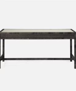 Made Goods Isla 3 Drawer Desk Smoke Peeled Rattan New Arrivals