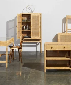 Made Goods New Arrivals Isla 2 Drawer Desk Natural Peeled Rattan 11 Made Goods New Arrivals Isla 2 Drawer Desk Natural Peeled Rattan