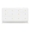 Made Goods Jarin 60" Dresser Designer White Faux Belgian Linen New Arrivals