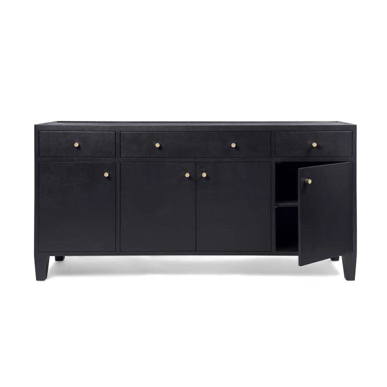 Made Goods New Arrivals Jarin Buffet Dark Navy Faux Belgian Linen 5 Made Goods New Arrivals Jarin Buffet Dark Navy Faux Belgian Linen