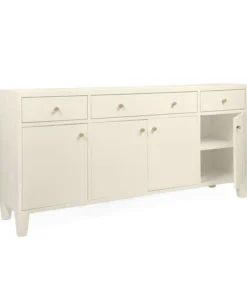 Made Goods New Arrivals Jarin Buffet White Faux Belgian Linen 8 Made Goods New Arrivals Jarin Buffet White Faux Belgian Linen