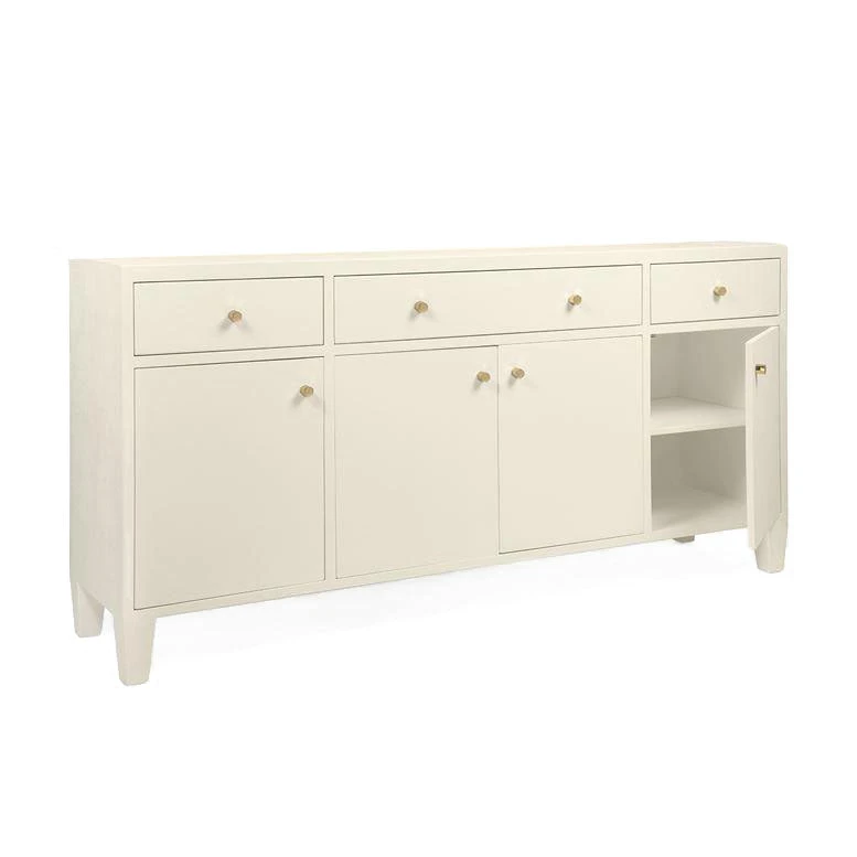 Made Goods New Arrivals Jarin Buffet White Faux Belgian Linen 5 Made Goods New Arrivals Jarin Buffet White Faux Belgian Linen