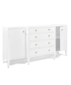 Made Goods Jarin Deep Drawer Buffet Designer White Faux Belgian Linen 11 Made Goods Jarin Deep Drawer Buffet Designer White Faux Belgian Linen