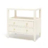 Made Goods New Arrivals Jarin Double Nightstand White Faux Belgian Linen 2 Made Goods New Arrivals Jarin Double Nightstand White Faux Belgian Linen
