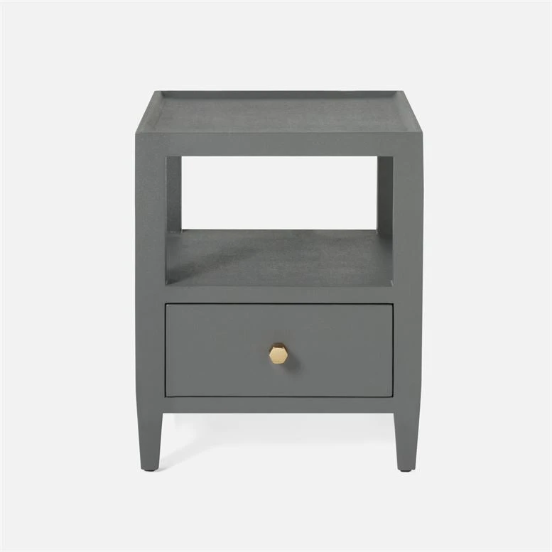 Made Goods Jarin Low Single Nightstand Graphite Faux Belgian Linen New Arrivals 3 Made Goods Jarin Low Single Nightstand Graphite Faux Belgian Linen New Arrivals