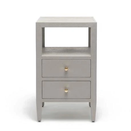 Made Goods Jarin Single Nightstand Light Gray Faux Belgian Linen New Arrivals 3 Made Goods Jarin Single Nightstand Light Gray Faux Belgian Linen New Arrivals