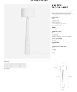 Made Goods New Arrivals Kaleen Floor Lamp 7 Made Goods New Arrivals Kaleen Floor Lamp