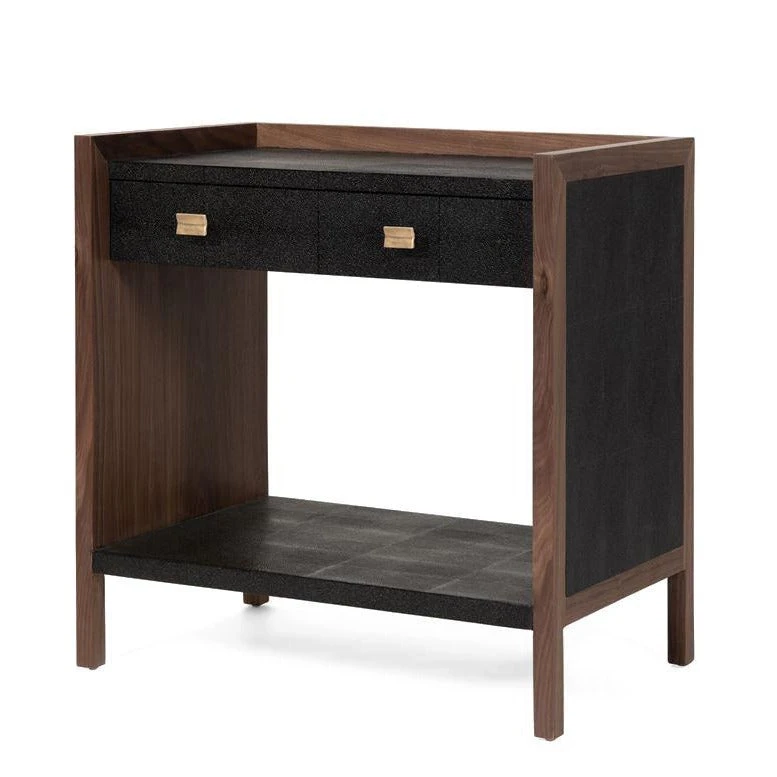 Made Goods Kennedy Double Nightstand Black And Walnut New Arrivals 3 Made Goods Kennedy Double Nightstand Black And Walnut New Arrivals