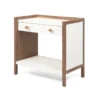 Made Goods New Arrivals Kennedy Double Nightstand Pristine And Walnut