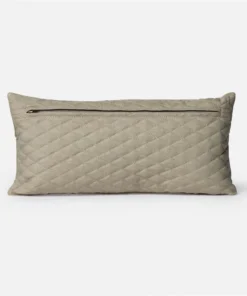 Made Goods Kody Lumbar Pillow Set Storm Leather