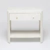 Made Goods New Arrivals Lexi Double Nightstand Natural Bone And White Resin 1 Made Goods New Arrivals Lexi Double Nightstand Natural Bone And White Resin